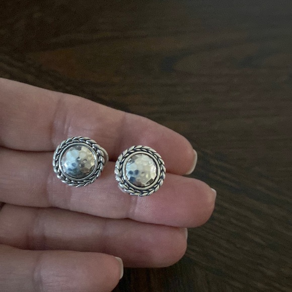 JAI Jewelry - JAI Omega Stud Earrings